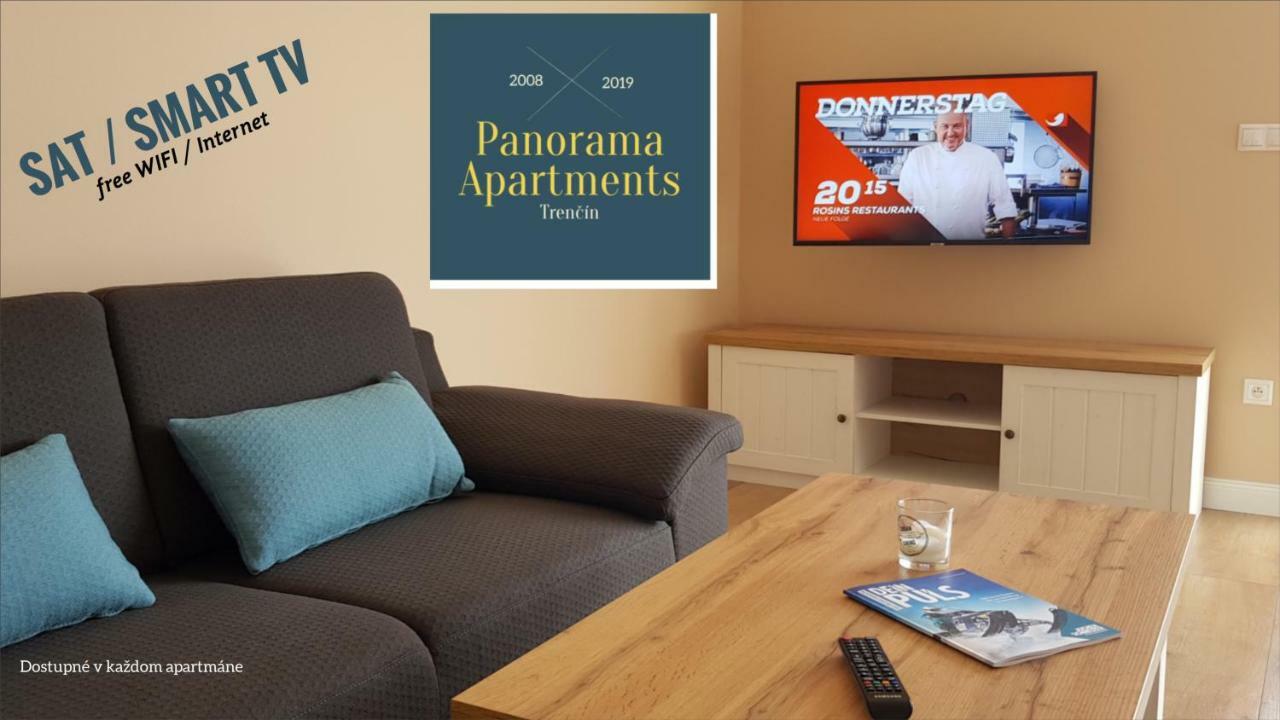 Panorama Apartmens เตร็นชีน ภายนอก รูปภาพ